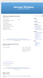 Mobile Screenshot of germanwindows.com